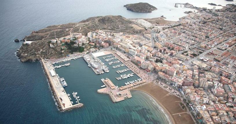 Piso Lujoso Villa El Puerto de Mazarrón Kültér fotó